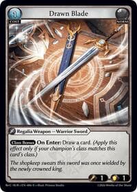 Drawn Blade - Mordred Re: Collection, Aurelian Regent - Grand Archive TCG card