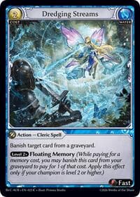 Dredging Streams - Mordred Re: Collection, Aurelian Regent - Grand Archive TCG card