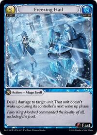Freezing Hail - Mordred Re: Collection, Aurelian Regent - Grand Archive TCG card