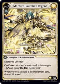 Mordred, Aurelian Regent - Mordred Re: Collection, Aurelian Regent - Grand Archive TCG card