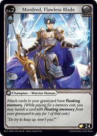 Mordred, Flawless Blade - Mordred Re: Collection, Aurelian Regent - Grand Archive TCG card