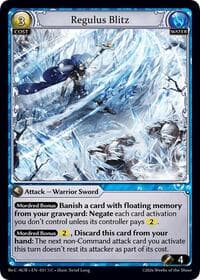 Regulus Blitz - Mordred Re: Collection, Aurelian Regent - Grand Archive TCG card