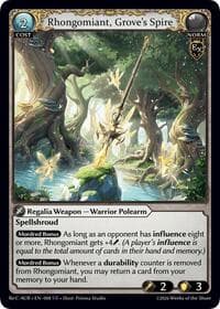 Rhongomiant, Grove's Spire - Mordred Re: Collection, Aurelian Regent - Grand Archive TCG card