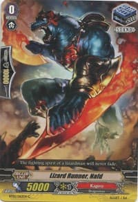 Lizard Runner, Nafd - BT02: Onslaught of Dragon Souls - Cardfight Vanguard card