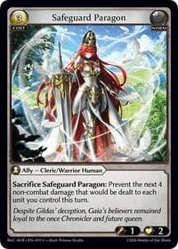 Safeguard Paragon - Mordred Re: Collection, Aurelian Regent - Grand Archive TCG card