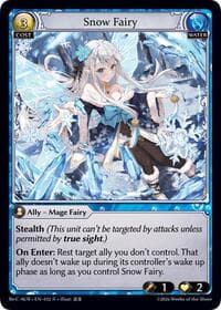 Snow Fairy - Mordred Re: Collection, Aurelian Regent - Grand Archive TCG card