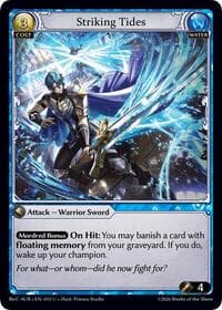 Striking Tides - Mordred Re: Collection, Aurelian Regent - Grand Archive TCG card