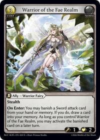Warrior of the Fae Realm - Mordred Re: Collection, Aurelian Regent - Grand Archive TCG card