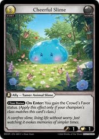Cheerful Slime - Radiant Origins: Pantheon - Grand Archive TCG card