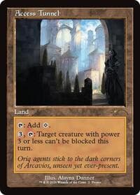 Access Tunnel (Retro Frame) - WPN & Gateway Promos - Magic: The Gathering card