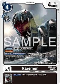 Raremon - Dual Revolution - Digimon Card Game card