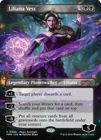 Liliana Vess (Borderless) - Unique and Miscellaneous Promos - Magic: The Gathering card