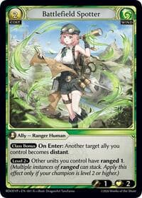 Battlefield Spotter - Radiant Origins Event Pack - Grand Archive TCG card