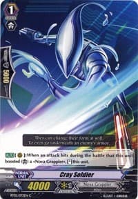 Cray Soldier - BT02: Onslaught of Dragon Souls - Cardfight Vanguard card