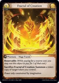 Fractal of Creation - Radiant Origins Event Pack - Grand Archive TCG card