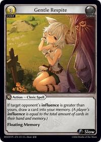 Gentle Respite - Radiant Origins Event Pack - Grand Archive TCG card