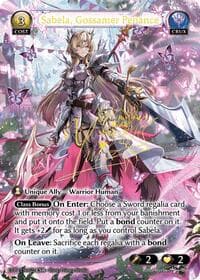 Sabela, Gossamer Penance - Radiant Origins Event Pack - Grand Archive TCG card