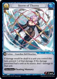 Storm of Thorns - Radiant Origins Event Pack - Grand Archive TCG card