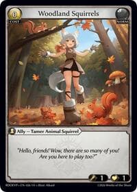 Woodland Squirrels - Radiant Origins Event Pack - Grand Archive TCG card