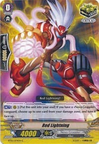 Red Lightning - BT02: Onslaught of Dragon Souls - Cardfight Vanguard card