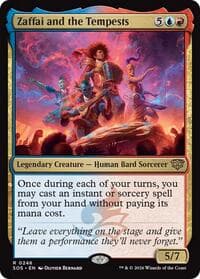 Zaffai and the Tempests - Secrets of Strixhaven - Magic: The Gathering card