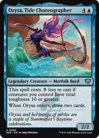 Orysa, Tide Choreographer - Secrets of Strixhaven - Magic: The Gathering card