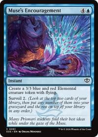 Muse's Encouragement - Secrets of Strixhaven - Magic: The Gathering card