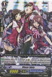 Blazer Idols - BT02: Onslaught of Dragon Souls - Cardfight Vanguard card