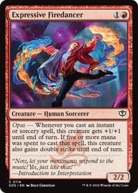 Expressive Firedancer - Secrets of Strixhaven - Magic: The Gathering card