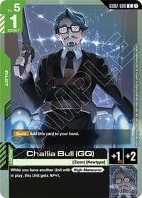 Challia Bull (GQ) (Store Tournament Participant Pack 04) - Gundam Promotional Cards - Gundam Card Game card