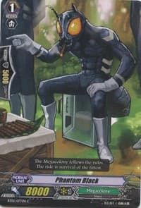 Phantom Black - BT02: Onslaught of Dragon Souls - Cardfight Vanguard card