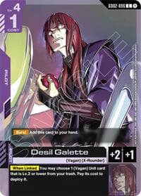 Desil Galette (Store Tournament Participant Pack 04) - Gundam Promotional Cards - Gundam Card Game card