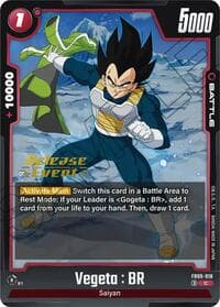 Vegeta : BR - FB09-018 - Dual Evolution Release Event Cards - Dragon Ball Super: Fusion World card