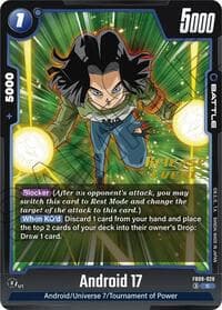 Android 17 - FB09-028 - Dual Evolution Release Event Cards - Dragon Ball Super: Fusion World card