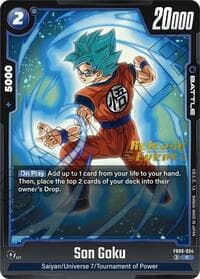 Son Goku - FB09-034 - Dual Evolution Release Event Cards - Dragon Ball Super: Fusion World card