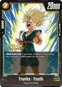 Trunks : Youth - Dual Evolution Release Event Cards - Dragon Ball Super: Fusion World card