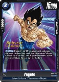 Vegeta - FB09-043 - Dual Evolution Release Event Cards - Dragon Ball Super: Fusion World card