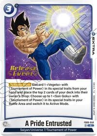 A Pride Entrusted - Dual Evolution Release Event Cards - Dragon Ball Super: Fusion World card
