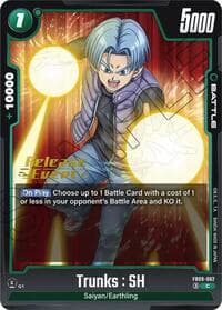 Trunks : SH - Dual Evolution Release Event Cards - Dragon Ball Super: Fusion World card