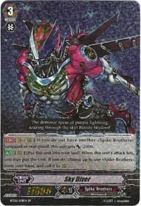 Sky Diver (SP) - BT02: Onslaught of Dragon Souls - Cardfight Vanguard card