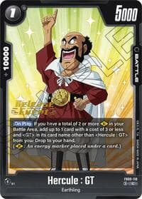 Hercule : GT - Dual Evolution Release Event Cards - Dragon Ball Super: Fusion World card