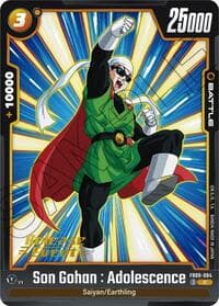 Son Gohan : Adolescence - Dual Evolution Release Event Cards - Dragon Ball Super: Fusion World card