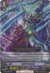 Spirit Exceed - BT02: Onslaught of Dragon Souls - Cardfight Vanguard card