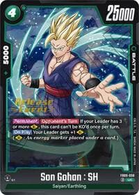 Son Gohan : SH - FB09-058 - Dual Evolution Release Event Cards - Dragon Ball Super: Fusion World card