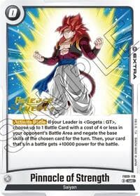 Pinnacle of Strength - Dual Evolution Release Event Cards - Dragon Ball Super: Fusion World card