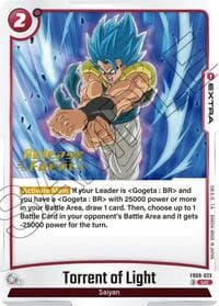Torrent of Light - Dual Evolution Release Event Cards - Dragon Ball Super: Fusion World card