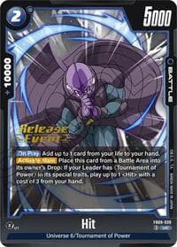 Hit - Dual Evolution Release Event Cards - Dragon Ball Super: Fusion World card