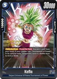 Kefla - FB09-027 - Dual Evolution Release Event Cards - Dragon Ball Super: Fusion World card