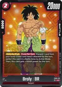 Broly : BR - Dual Evolution Release Event Cards - Dragon Ball Super: Fusion World card