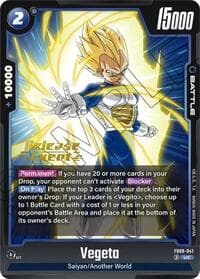 Vegeta - FB09-041 - Dual Evolution Release Event Cards - Dragon Ball Super: Fusion World card